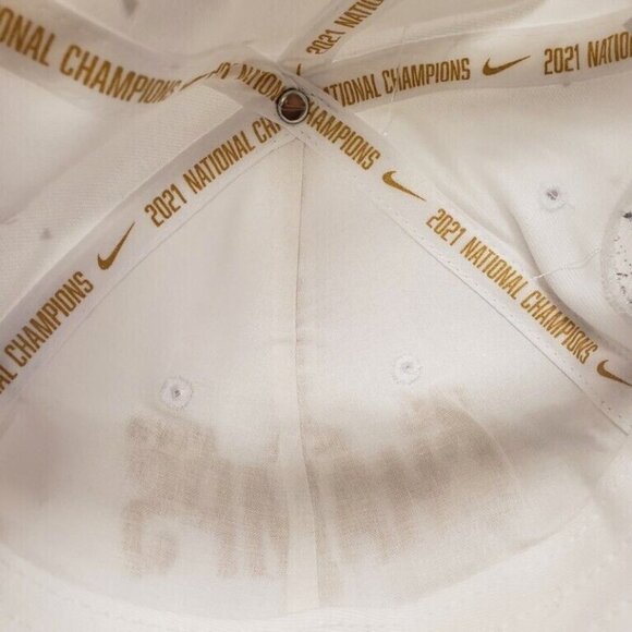 Nike NCAA 2021 Men's Final Four Basketball Champs Baylor Bears Snapback Hat Cap - Picture 8 of 8